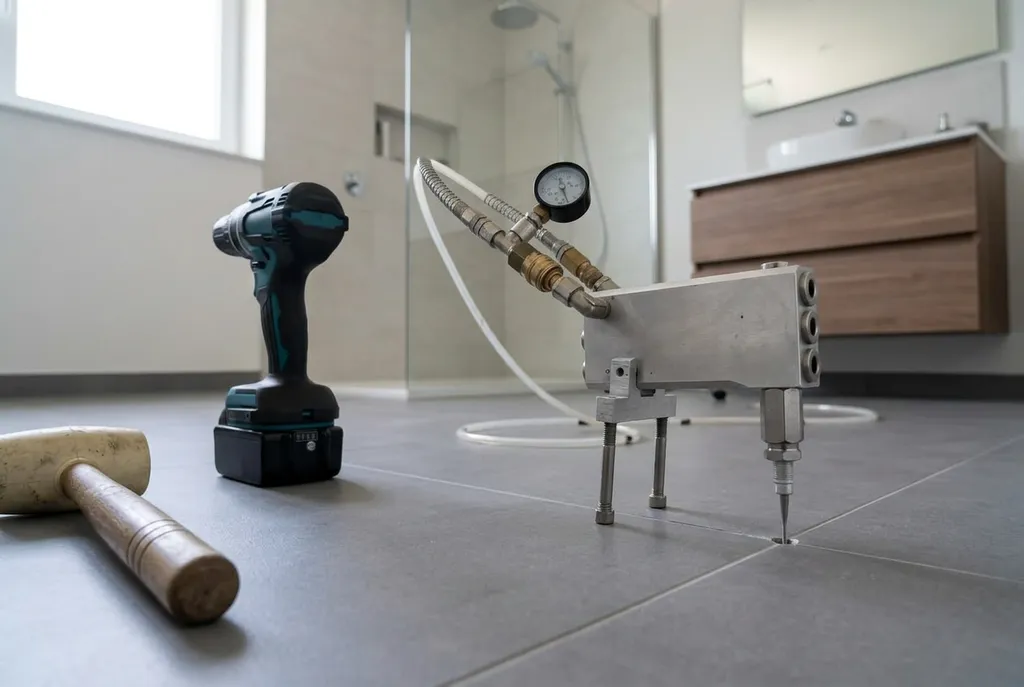 Kitbedrijf Leiden – holle tegels injecteren